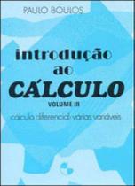 Introdução ao cálculo - vol. 3 - BLUCHER Introdução ao cálculo - vol. 3 - BLUCHER