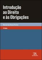 Introdução ao direito e às obrigações - ALMEDINA BRASIL