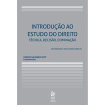 Introdução ao Estudo do Direito: técnica, decisão, dominação - Tirant Empório do Direito