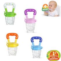 Introdutor Chupeta Alimentadora de Silicone com Tampa Higiênica para Bebê ITS BRASIL