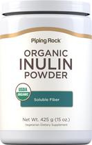 Inulina em pó Piping Rock Organic 425g de fibra solúvel