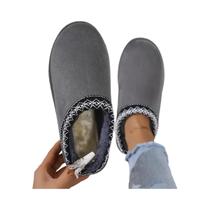 Inverno 2024 novo cashmere quente sola grossa sem salto coberto meia esfregão caxemira quente uggs