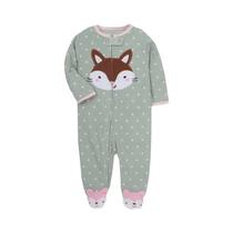 Inverno Primavera Velo Quente Animal Macacão De Bebê Recém-nascido Meninos Meninas Sleepsuit 0-12