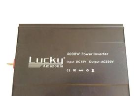 Inversor 12V Para 220V 4000W Senoidal Onda Modificada - LUCKY