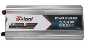 Inversor 4000w 12v 220v Gilgal P/ Ar 9000 Btus