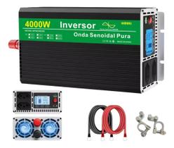 Inversor 4000w De Tensao Onda Senoidal Pura 12v 220v Inversor 4000w De Tensao Onda Senoidal Pura 12v 220v