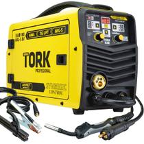 Inversor Aparelho de Solda 180A Bivolt 127/220V 3 em 1 Signérgica Tig Mig Eletrodo Tork - Super Tork