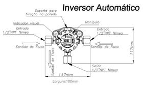 Inversor Automático Glp Clesse Comap Ac2600 10 Kg/H 1,2 Kgf Inversor Automático Glp Clesse Comap Ac2600 10 Kg/H 1,2 Kgf