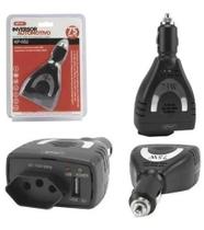 Inversor Automotivo 12V P/ 110V 75W Com USB KP-552 - Enviamos no mesmo dia Inversor Automotivo 12V P/ 110V 75W Com USB KP-552 - Enviamos no mesmo dia
