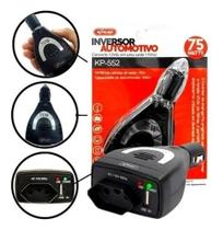 Inversor Automotivo Tomada Usb 75 Watts 12v Para 110v Knup KP-552 - Envio Rápido Inversor Automotivo Tomada Usb 75 Watts 12v Para 110v Knup KP-552 - Envio Rápido