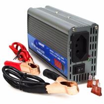 Inversor Conversor 12V para 110V Potência 1000W Veicular Transformador Tensão Leboss LB-521 Cinza Inversor Conversor 12V para 110V Potência 1000W Veicular Transformador Tensão Leboss LB-521 Cinza