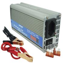 Inversor Conversor 12V para 110V Potência 1000W Veicular Transformador Tensão Leboss LB-521 Cinza