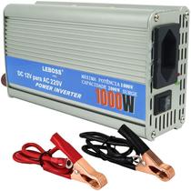 Inversor Conversor 12V para 220V Potência 1000W Veicular Transformador Tensão Leboss LB-521A Cinza Inversor Conversor 12V para 220V Potência 1000W Veicular Transformador Tensão Leboss LB-521A Cinza