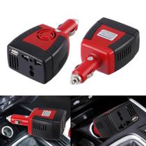 Inversor Conversor 150W 12V Para 110V Tomada Usb Carros Car Inversor Conversor 150W 12V Para 110V Tomada Usb Carros Car