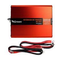 Inversor Conversor De Tensão 2000w 12v P/ 220v Tomada C/ Usb Inversor Conversor De Tensão 2000w 12v P/ 220v Tomada C/ Usb