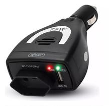 Inversor Conversor Tomada Carro 12v P/110v-220v Usb Veicular