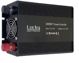 Inversor Conversor Transformador Tensão 3000w 12v 110v 60hz - Lucky