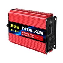 Inversor De Alta Potência 2500W 3500W 4500W 5000W 12V 24V Para 220V 230V Conversor De Onda Senoidal