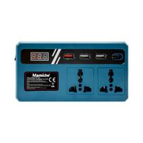 Inversor De Bateria De Lítio 120W DC 18-21V Para AC 220V, Inversor De Energia Para Ferramentas