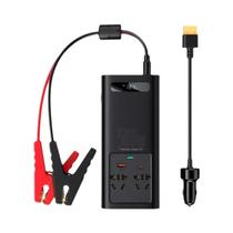 Inversor De Carro 150W 12V Para 220V Plugue EU Carregador Rápido USB Tipo C Adaptador De Energia Inversor De Carro 150W 12V Para 220V Plugue EU Carregador Rápido USB Tipo C Adaptador De Energia