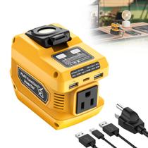 Inversor de Energia Hisecren 220W DC 20V para AC 110V com Luz LED Inversor de Energia Hisecren 220W DC 20V para AC 110V com Luz LED