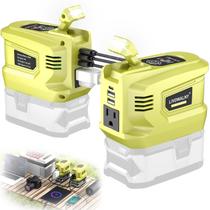 Inversor de energia LIVOWALNY 200W 18V para AC 110V Adaptador USB-C Inversor de energia LIVOWALNY 200W 18V para AC 110V Adaptador USB-C