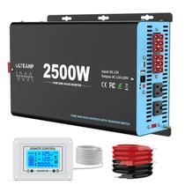 Inversor de Energia OLTEANP 2500W Onda Senoidal Pura 12V para 120V Inversor de Energia OLTEANP 2500W Onda Senoidal Pura 12V para 120V