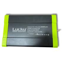 Inversor De Energia Onda Pura Lucky 1500w 12v 110v Alta eficiência