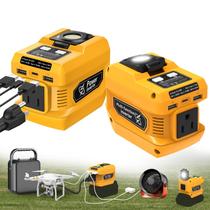 Inversor de energia PlantPALGear 220W DC 20V para AC 110V 2 USB 1 Tipo-C