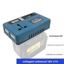 Inversor De Energia Portátil Para Uso Externo Com Duas Portas USB, Conversor De DC21V Para AC220V, Inversor De Energia Portátil Para Uso Externo Com Duas Portas USB, Conversor De DC21V Para AC220V,