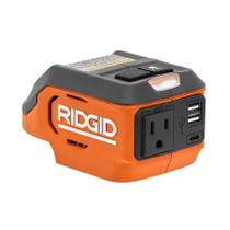 Inversor de energia RIDGID R86097 18V 175W sem fio com luz LED