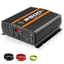 Inversor de Energia TVNIKD 2500W 12V para 110V com 3 Tomadas AC Inversor de Energia TVNIKD 2500W 12V para 110V com 3 Tomadas AC