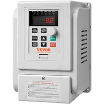Inversor de frequência variável VEVOR VFD 3HP 2.2KW 10A 1 Fase Inversor de frequência variável VEVOR VFD 3HP 2.2KW 10A 1 Fase