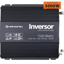 Inversor de Onda Modificada 1500W 12Vdc/127V PW11-3 Off Grid Hayonik F003 Inversor de Onda Modificada 1500W 12Vdc/127V PW11-3 Off Grid Hayonik F003