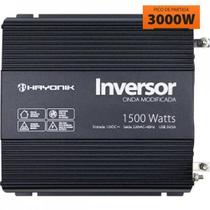 Inversor de Onda Modificada 1500W 12Vdc/220V PW12-15 Off Grid Hayonik