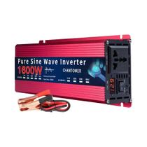 Inversor De Onda Senoidal Pura 1600W 3000W 12V 220V 24V 110V Conversor Portátil De Energia Solar DC