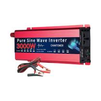Inversor De Onda Senoidal Pura 1600W 3000W 12V 220V 24V 110V Portátil DC Para AC Conversor De