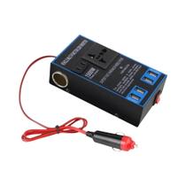 Inversor De Potência 1500W 12V 24V Para 110V 220V Com 4 USB De Carregamento Rápido E Tomada De