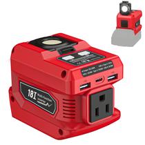 Inversor de Potência Azocek 220W - DC 18V para AC 110V - 1 Tomada AC Inversor de Potência Azocek 220W - DC 18V para AC 110V - 1 Tomada AC