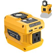 Inversor de potência Azocek 220W DC 20V para AC 110V com 1 tomada AC