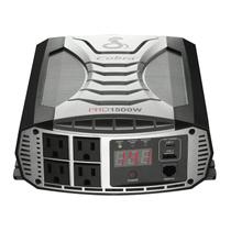 Inversor de potência Cobra PRO 1500W portátil 4 tomadas CA 2 USB