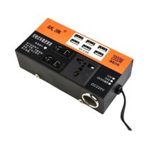 Inversor De Potência Para Carro 2000W 12V 24V Para 110V 220V Conversor Com 6 Portas USB Acessório