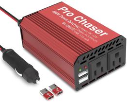 Inversor de Potência Pro Chaser 400W - 12V DC para 110V AC com USB