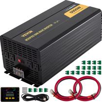 Inversor de potência VEVOR 5000W Modificado de Onda Senoidal DC 12V para AC 120V
