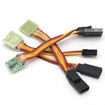 Inversor de sinal servo universal 5 ~ 6V para servo Rc para avião JR Futaba V-Tail Inversor de sinal servo universal 5 ~ 6V para servo Rc para avião JR Futaba V-Tail