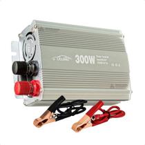 Inversor De Tensão 300w 12v P 110v Ou 220v Conector Usb