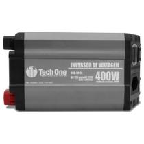 Inversor De Tensão 400W 12v 110V Conversor de energia Entrada Usb Tech One Inversor De Tensão 400W 12v 110V Conversor de energia Entrada Usb Tech One