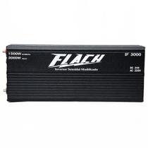 Inversor de tensao flach 12v/220v 3000w pico 1500w nominal