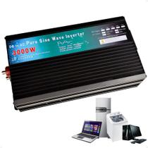 Inversor de Tensão Onda Senoidal Pura 3000w 24v 110v Inversor de Tensão Onda Senoidal Pura 3000w 24v 110v