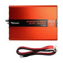 Inversor De Tensão Senoidal 2000w 12v P/ 220v Tomada C/ Usb Inversor De Tensão Senoidal 2000w 12v P/ 220v Tomada C/ Usb